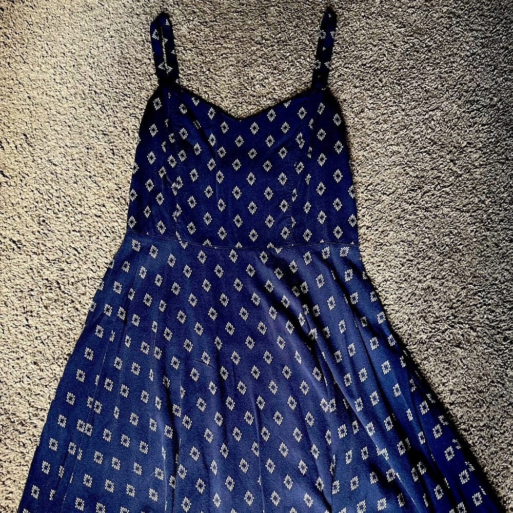 Navy Blue A-Line Fit and Flare Old Navy Cami Sundress